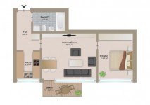 Hauptbild Kleine Wohnung, großes Potenzial! Ihre Chance zentral in Köngen - bereit zum modernisieren!